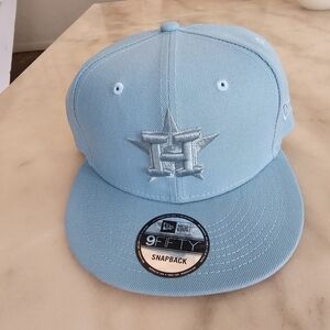 New Era Sky Blue Houston Astros Cap